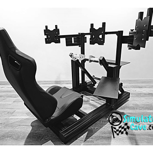 Ultimate Aluminium Sim Rig with Triple Screen brackets