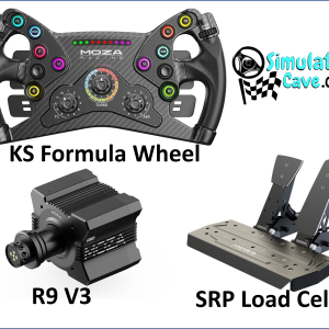 MOZA R9 KS & SRP Load Cell bundle
