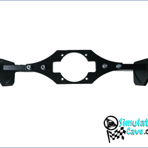 Machined Aluminum Front-Mount system for Moza R9 & R12 wheelbases